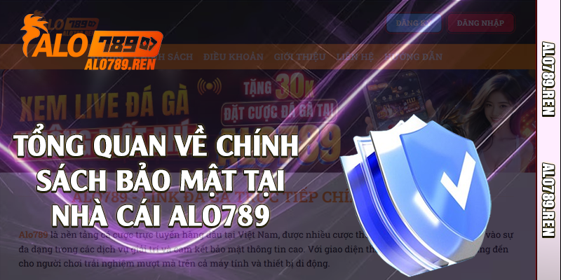 Chính Sách Bảo Mật - Thông Tin Quan Trọng Tại Alo789 1 Tổng quan về chính sách bảo mật tại nhà cái Alo789